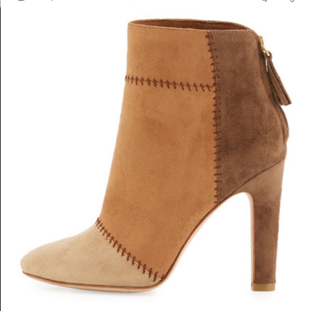 NEW Joie Briona Boots Size 5.5 Chestnut Multi Color
